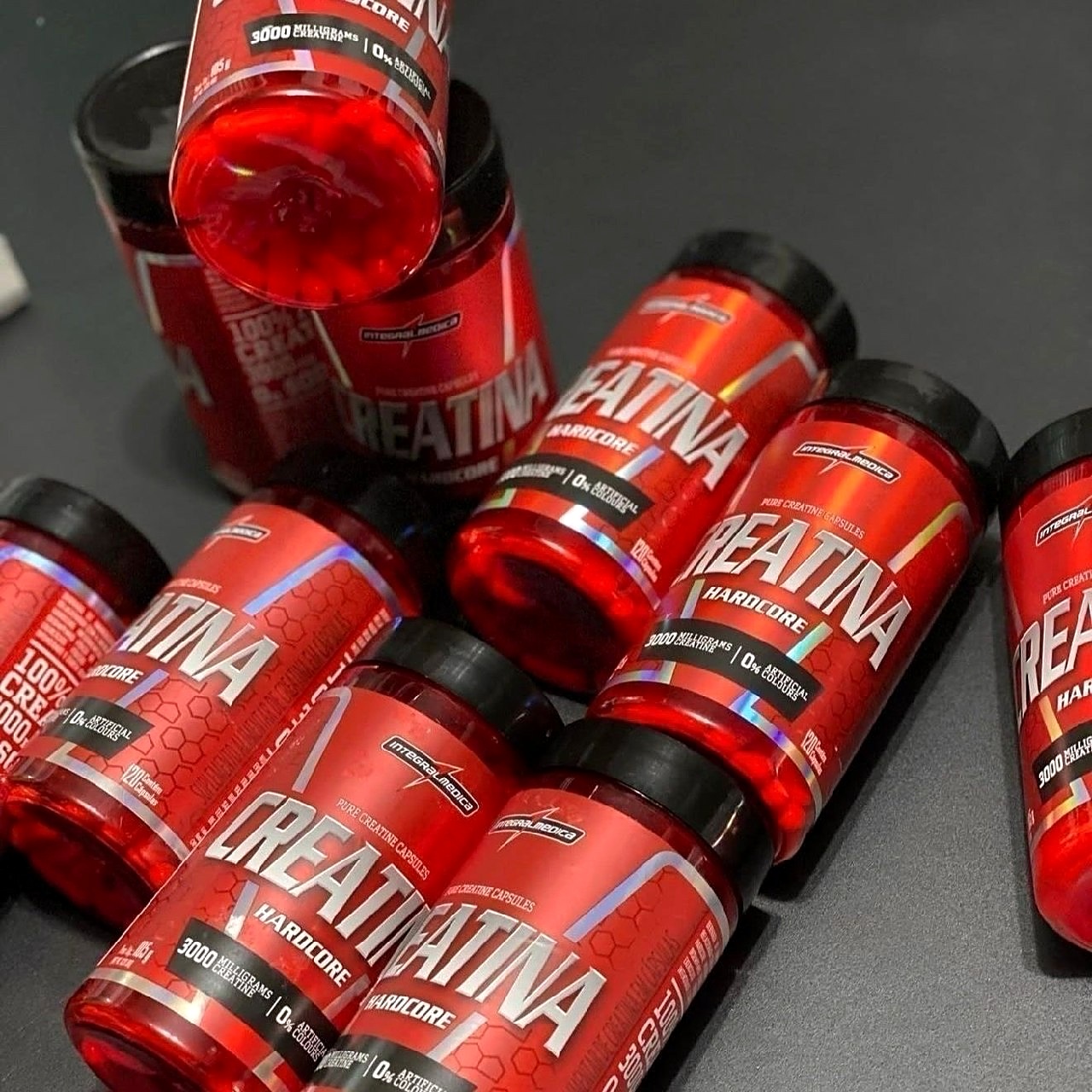 Creatina Hardcore 120 Cápsulas Integralmedica