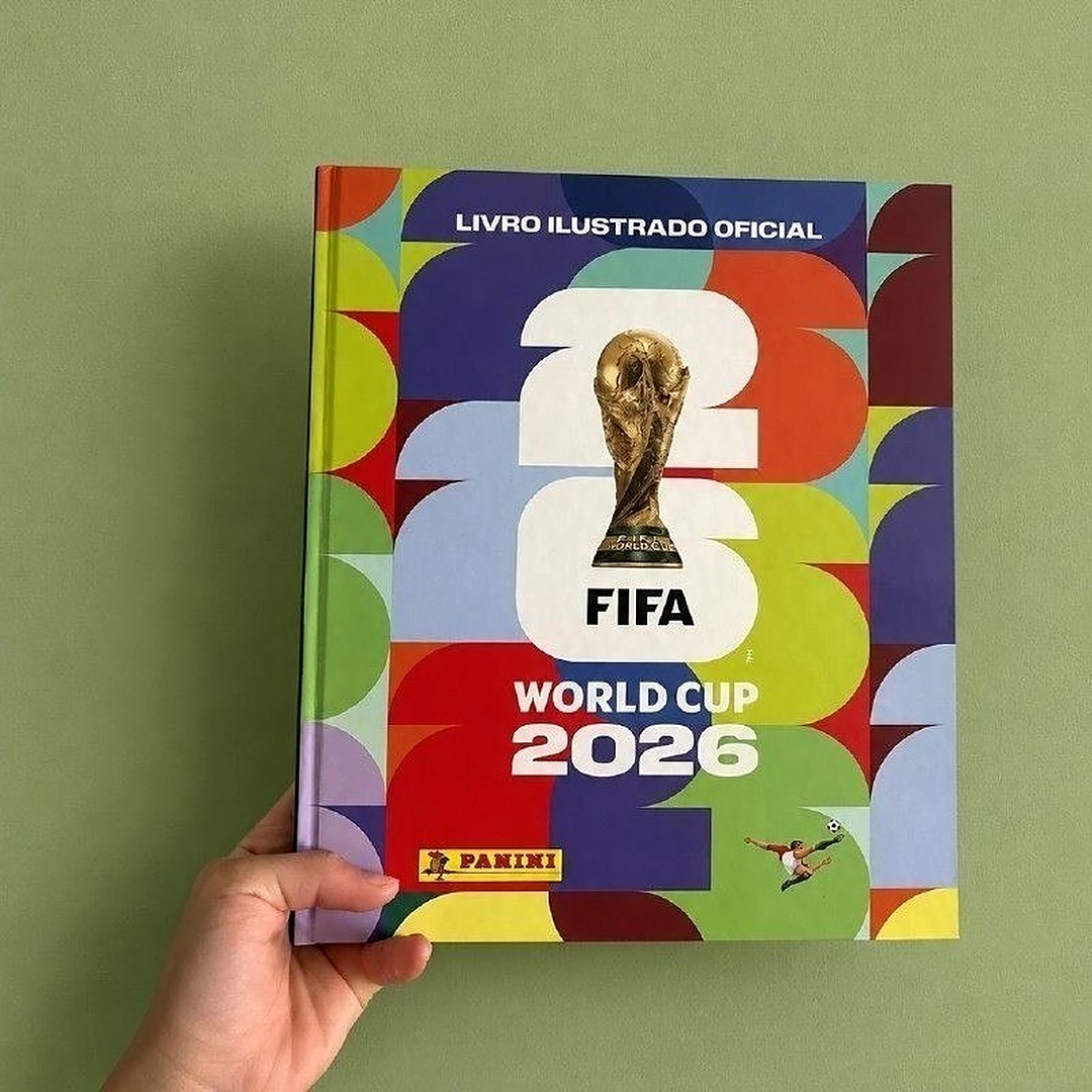 Álbum de Figurinhas Copa do Mundo Fifa 2026 Capa Mole
