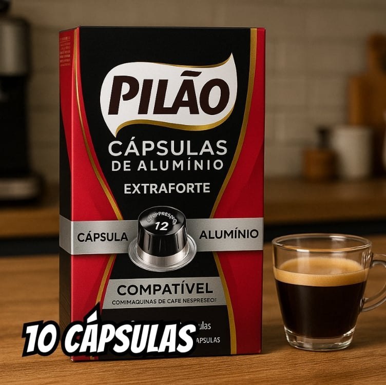 Café Pilão Extraforte Espresso 12 - 10 Cápsulas