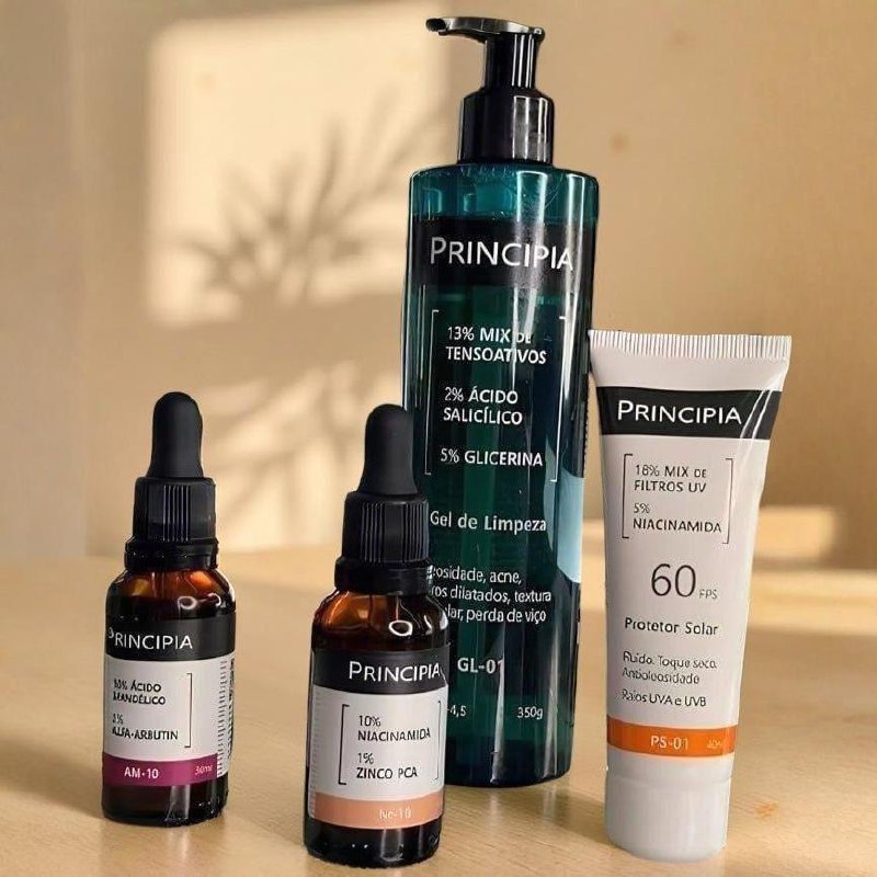Principia Kit Anti-Manchas Essencial – Rotina Completa Dia/Noite