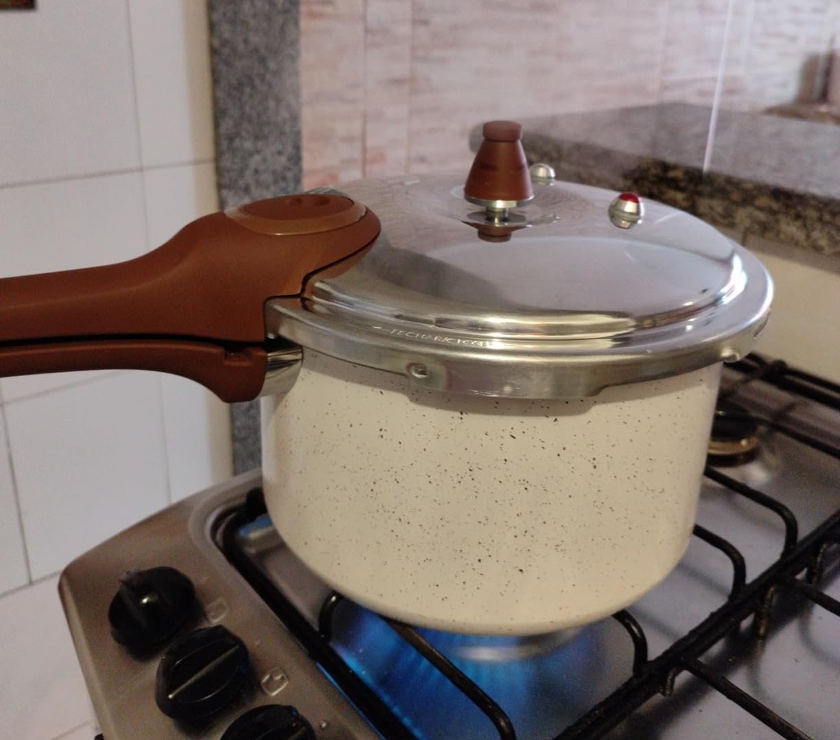 Panela de Pressão Pressure 6,8L Ceramic Life Antiaderente