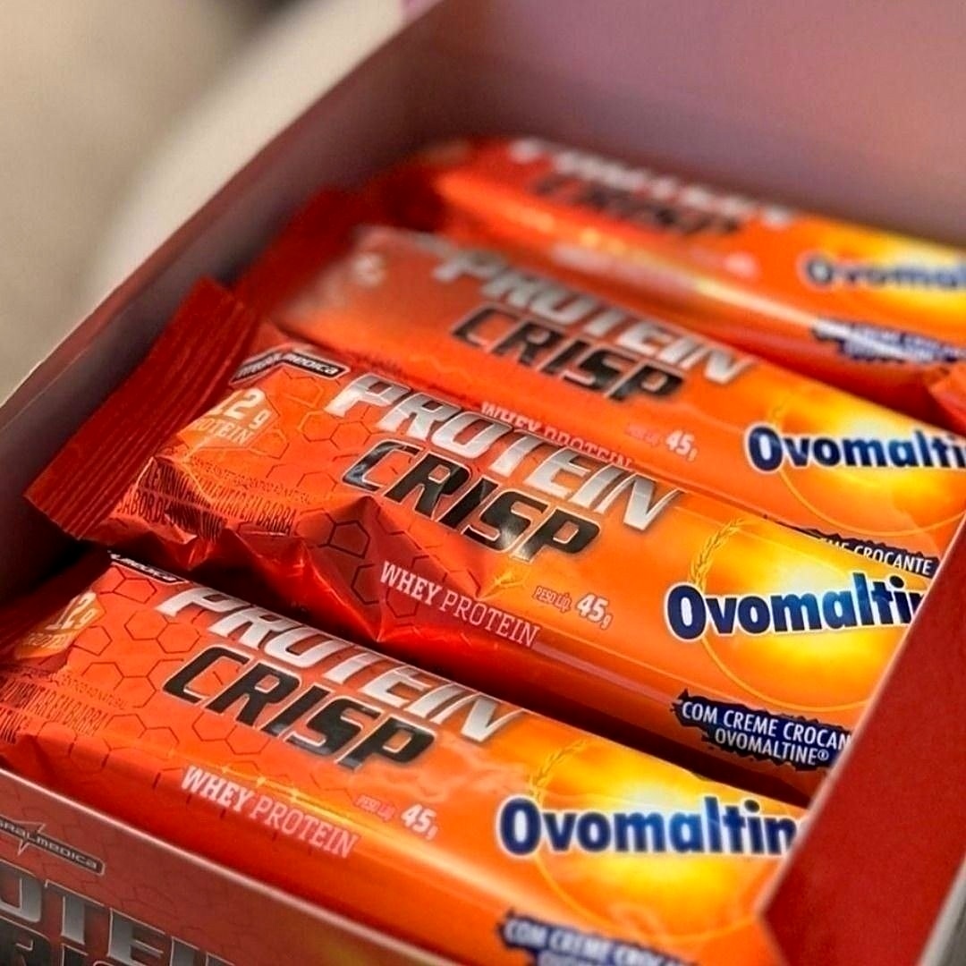 Crisp Bar Ovomaltine Integralmédica 12 Unidades