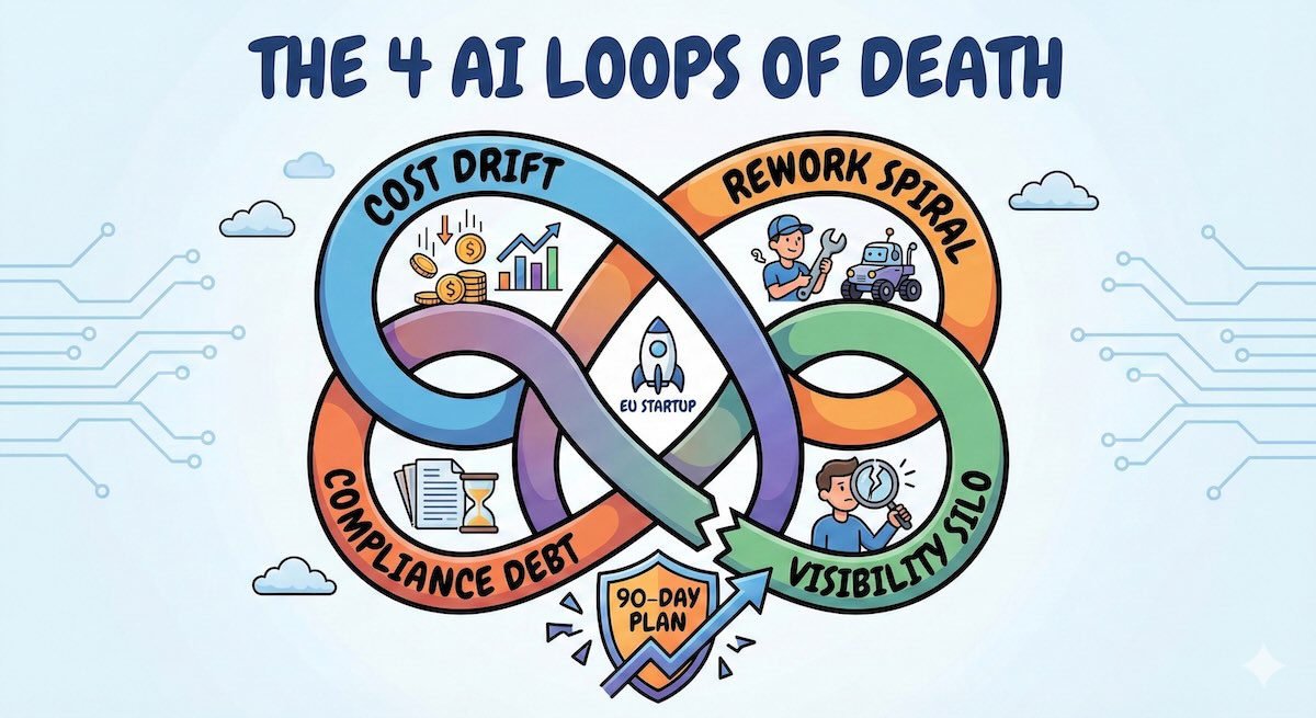 The 4 AI Loops of Death That Kill EU Startups Before Series A