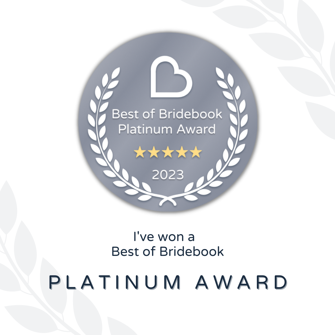 Wendy Aldiss Winner of 2023 Best Bridebook Platinum Award