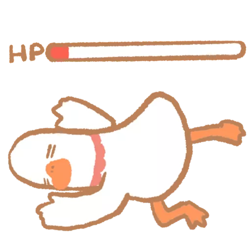 stickers_鵝不想上班