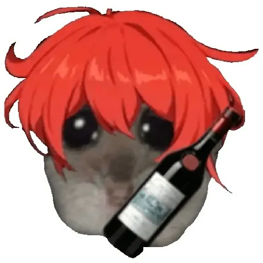 stickers_Rata_triste_Hámster_Memes_🐭🐹