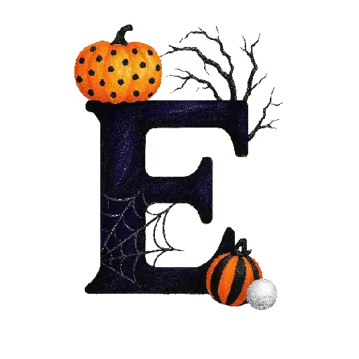 stickers_👻Halloween_letras_abecedario_🎃