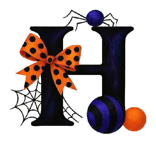 stickers_👻Halloween_letras_abecedario_🎃