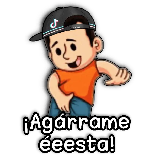 stickers_🔥¿Cuál_beso?/Agárrame_ésta!🔥