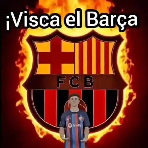 stickers_❤️💙_Barcelona_⚽🥅