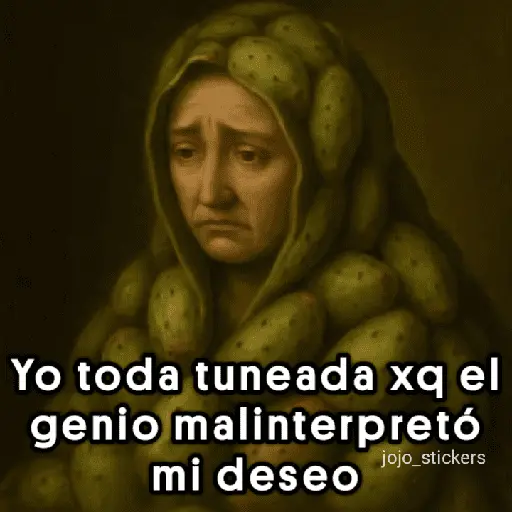 stickers_🧞♀️Genio_Malinterpretó_mi_deseo🧞♂️