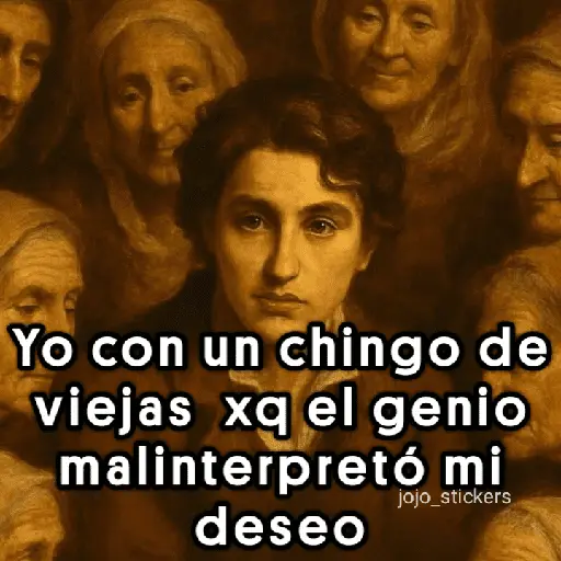 stickers_🧞♀️Genio_Malinterpretó_mi_deseo🧞♂️