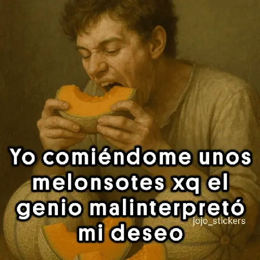 stickers_🧞♀️Genio_Malinterpretó_mi_deseo🧞♂️