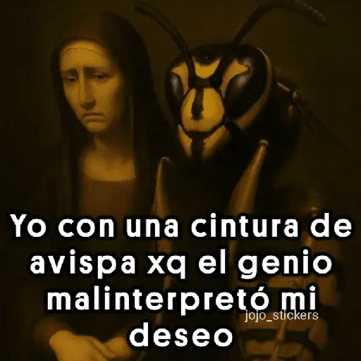 stickers_🧞♀️Genio_Malinterpretó_mi_deseo🧞♂️