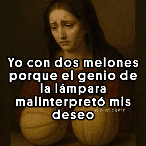 stickers_🧞♀️Genio_Malinterpretó_mi_deseo🧞♂️