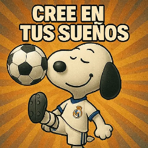 stickers_Real_Madrid_Snoopy⚽