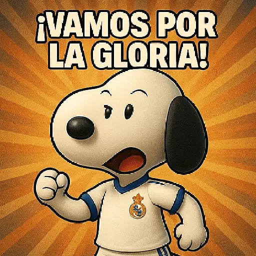 stickers_Real_Madrid_Snoopy⚽