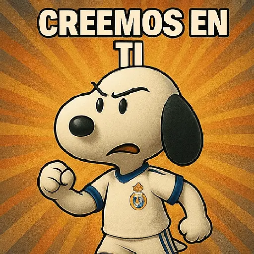 stickers_Real_Madrid_Snoopy⚽