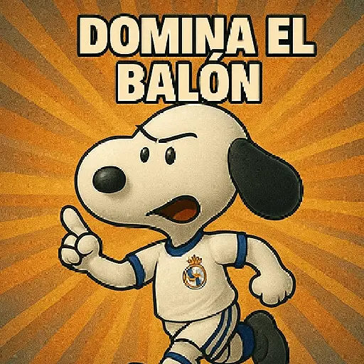 stickers_Real_Madrid_Snoopy⚽