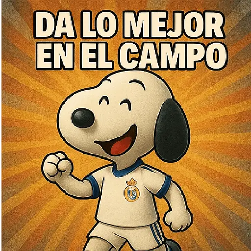 stickers_Real_Madrid_Snoopy⚽
