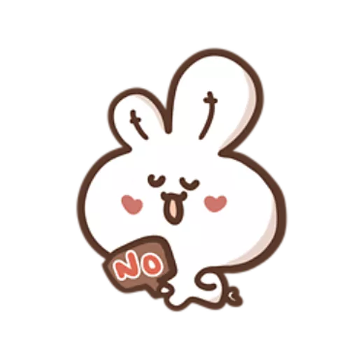 stickers_勇敢的哈拿兔