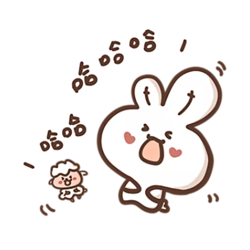 stickers_勇敢的哈拿兔