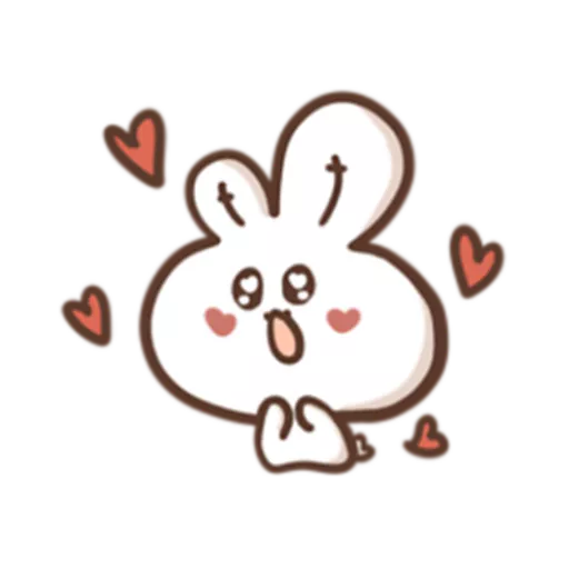 stickers_勇敢的哈拿兔