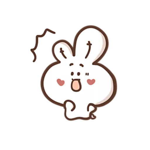 stickers_勇敢的哈拿兔