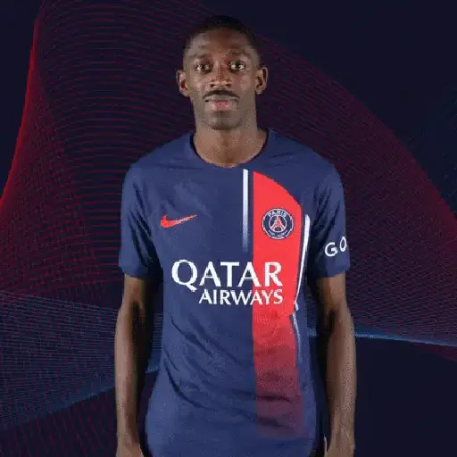 stickers_Ousmane_Dembélé_PSG_🔴🔵