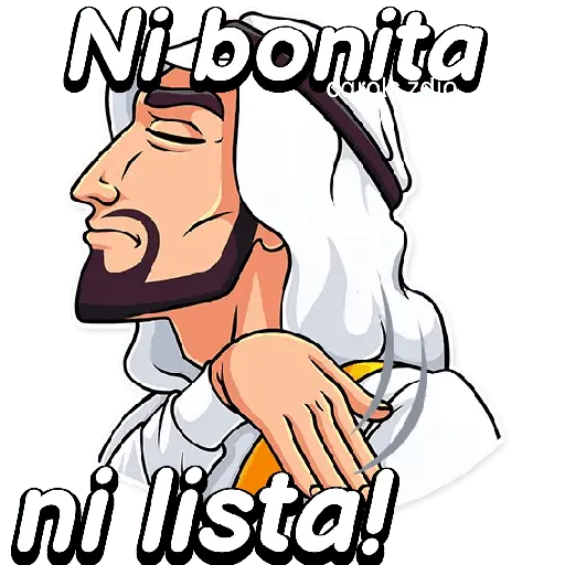 stickers_Árabe_frases_pal_chat_👳🏻📳