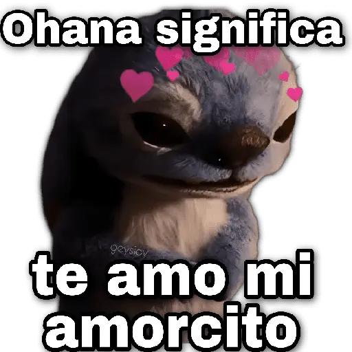 stickers_Stich_💙Ohana_significa_🪄💖