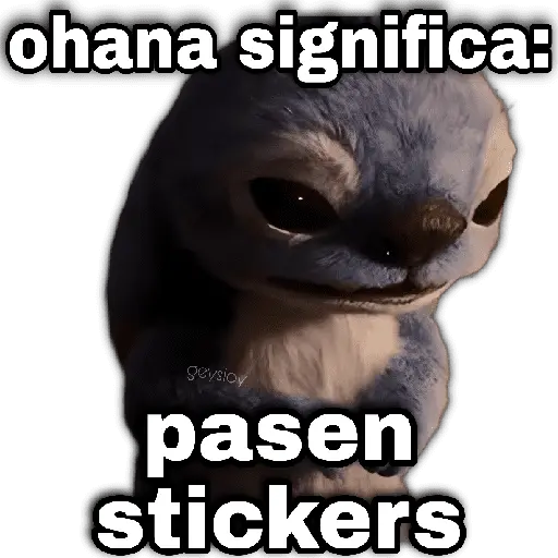 stickers_Stich_💙Ohana_significa_🪄💖