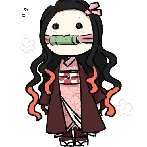 stickers_Nezuko_🌸🖤