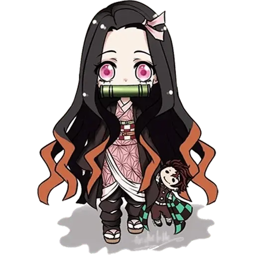 stickers_Nezuko_🌸🖤