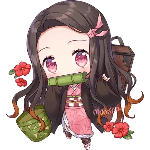 stickers_Nezuko_🌸🖤