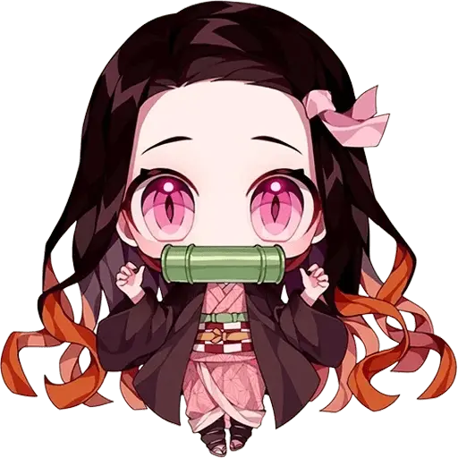 stickers_Nezuko_🌸🖤