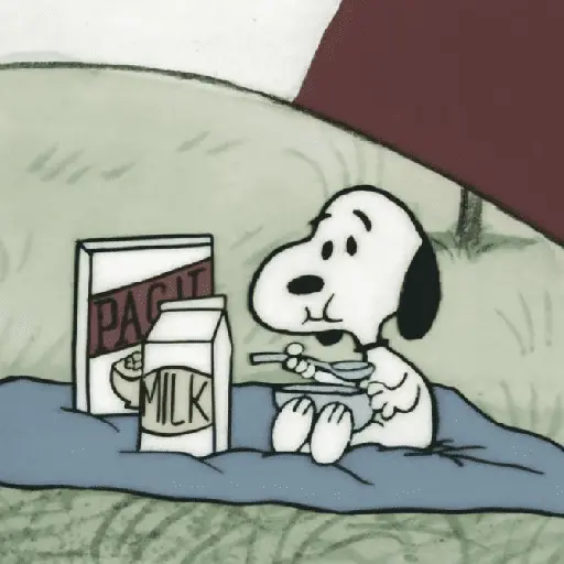 stickers_Snoopy_😴