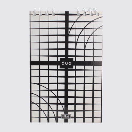 Caderno Espiral Capa Xadrez Duo Tilibra main photo of Caderno Espiral Capa Xadrez Duo Tilibra