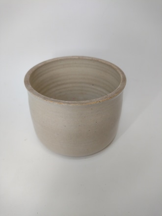 Pote Cinza Ceramica Liso Sem Tampa main photo of Pote Cinza Ceramica Liso Sem Tampa