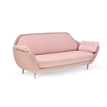 Sofá 3 Lugares Favn Fritz Hansen "Escandinavo com Estofado Rose" main photo of Sofá 3 Lugares Favn Fritz Hansen "Escandinavo com Estofado Rose"