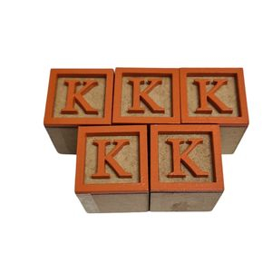 Cubo Mdf com Letra K main photo of Cubo Mdf com Letra K