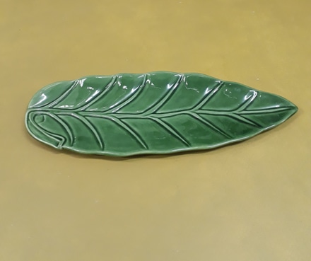 Travessa Porcelana Verde Folha main photo of Travessa Porcelana Verde Folha