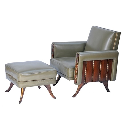Poltrona Jaca com Courvin Verde main photo of Poltrona Jaca com Courvin Verde