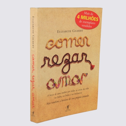 Livro Comer Rezar Amar main photo of Livro Comer Rezar Amar