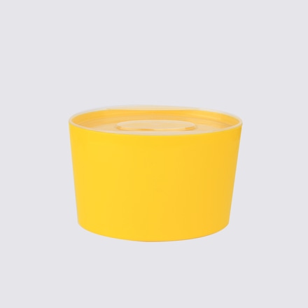 Porta Mantimento Oval Amarelo PP main photo of Porta Mantimento Oval Amarelo PP