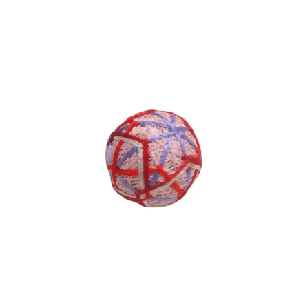 Bola Linha Pequena Temari Rosa main photo of Bola Linha Pequena Temari Rosa