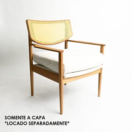 Capa off white conjunto Poltronas Palhinha main photo of Capa off white conjunto Poltronas Palhinha