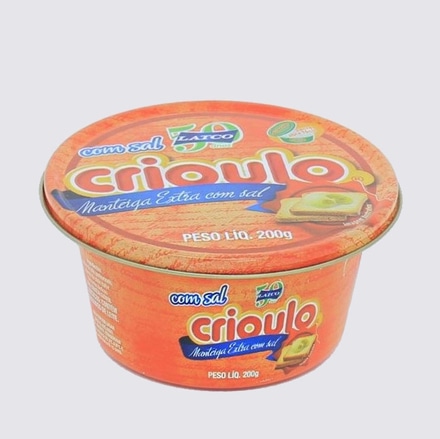 Lata Manteiga Crioulo Latco 200g main photo of Lata Manteiga Crioulo Latco 200g