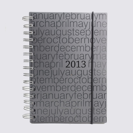 Agenda Espiral Capa Prateada 2013 main photo of Agenda Espiral Capa Prateada 2013