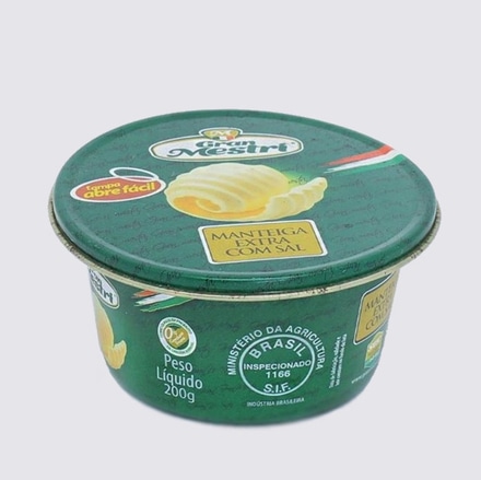 Lata Manteiga Gran Mestri 200g main photo of Lata Manteiga Gran Mestri 200g